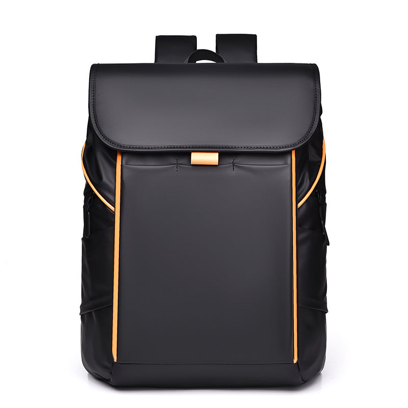 Contrasting color shoulder computer bag