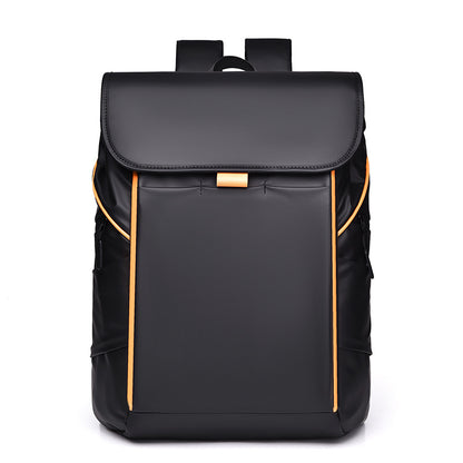 Contrasting color shoulder computer bag