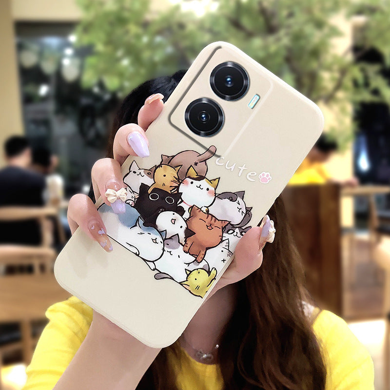 VIVO Y77 5G/IQOO Z6 Lite Liquid Silicone Case