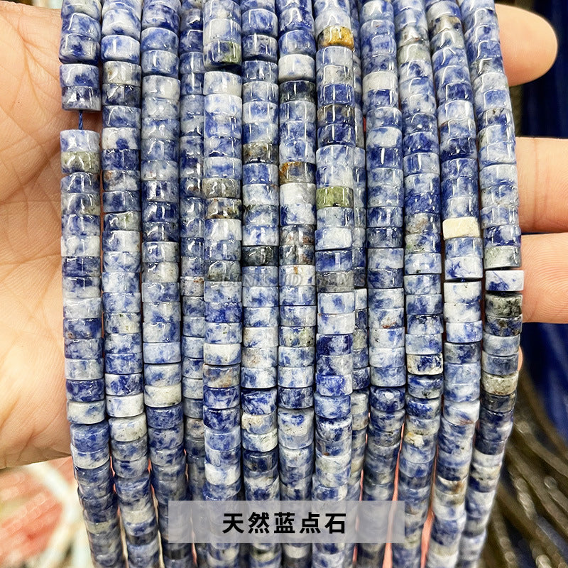 3 * 6Mm natural stone right angle disc loose beads