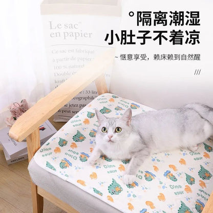 Pet Summer Cooling Pad Ice Silk Mat