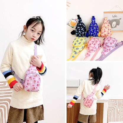 Casual canvas messenger bag