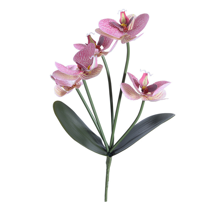 5 Phalaenopsis Orchid Bunch Artificial Flowers