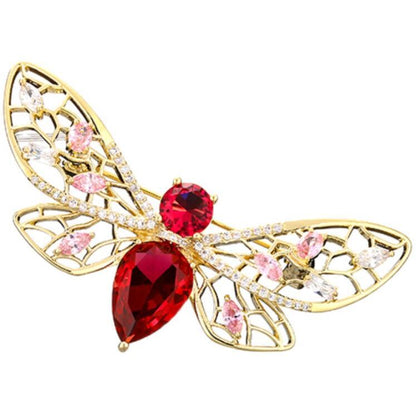 Bee brooch female ins