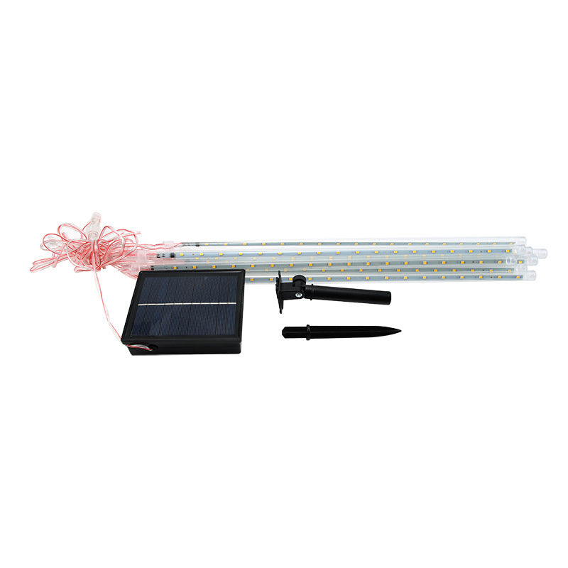 Solar Meteor Shower Light Outdoor Waterproof Starry Sky Light Tube