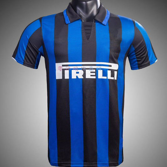 Camiseta retro centenario de Figo del Inter de Milán 2007-08 