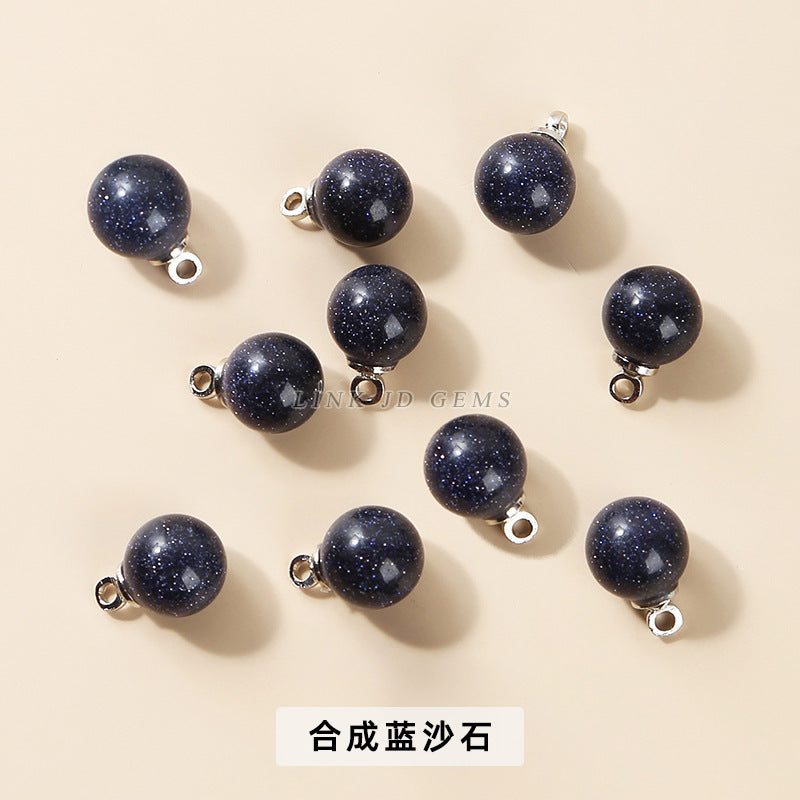 Round bead pendant DIY jewelry accessories