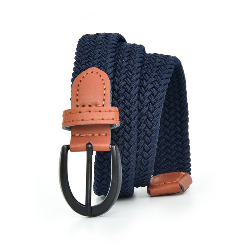 Canvas belt elastic