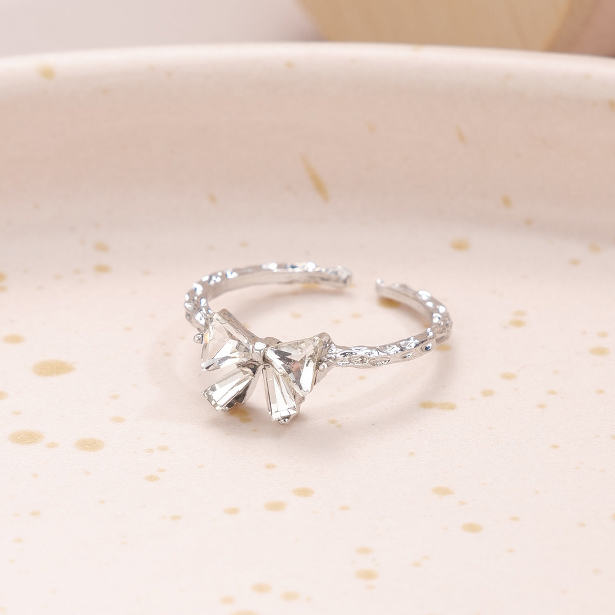 Cute Bow Adjustable Ring