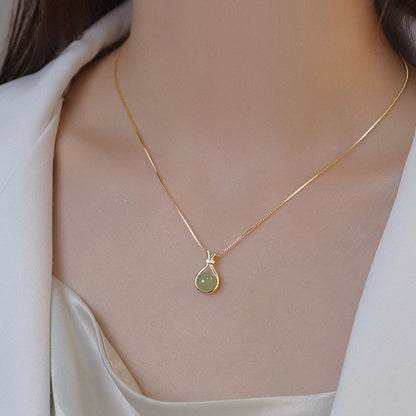 Colar de aço titânio de estilo simples, joias elegantes 