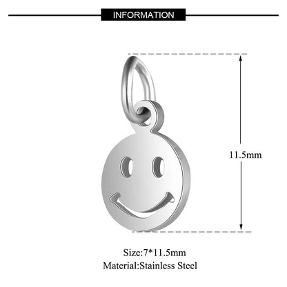 5 pcs/titanium steel jewelry connecting accessories pendant