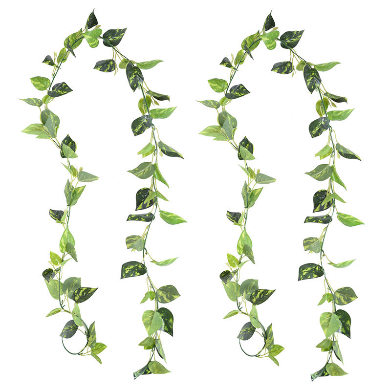 Simulation film green radish vines