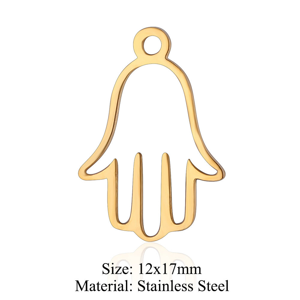 5 pcs/titanium steel accessories Tree of Litfe pendan