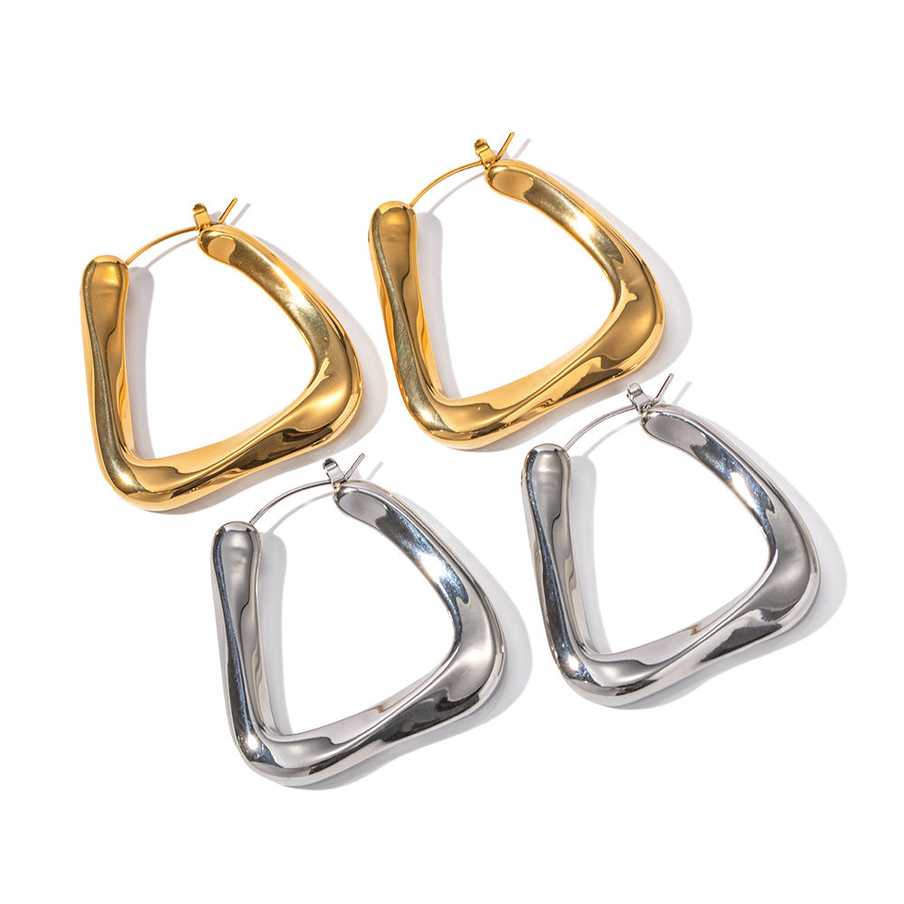 Trapezoidal earrings