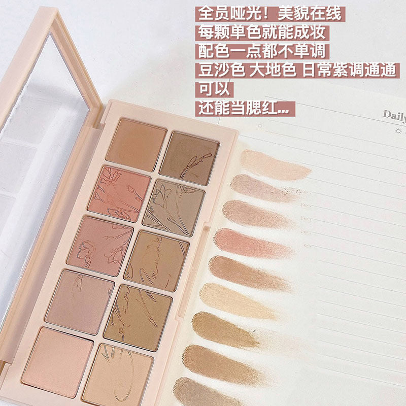 Stardust 10-Color Eyeshadow Palett