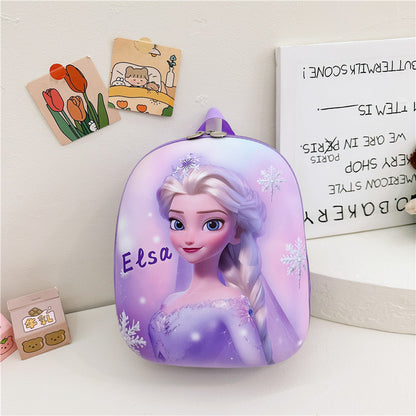 Eggshell kindergarten baby princess schoolbag