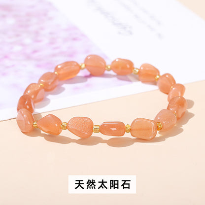 Pulsera de grava de cristal