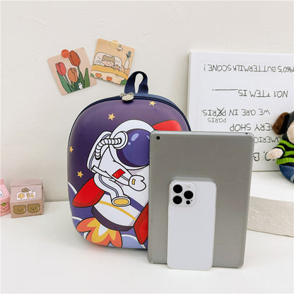 Eggshell kindergarten baby pony schoolbag