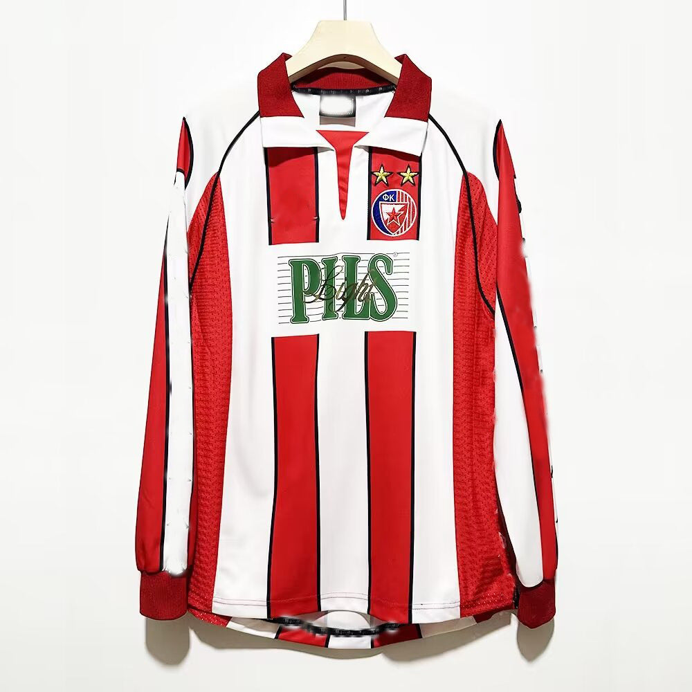99-01 Red Star Belgrade Retro 1995-97 Jersey