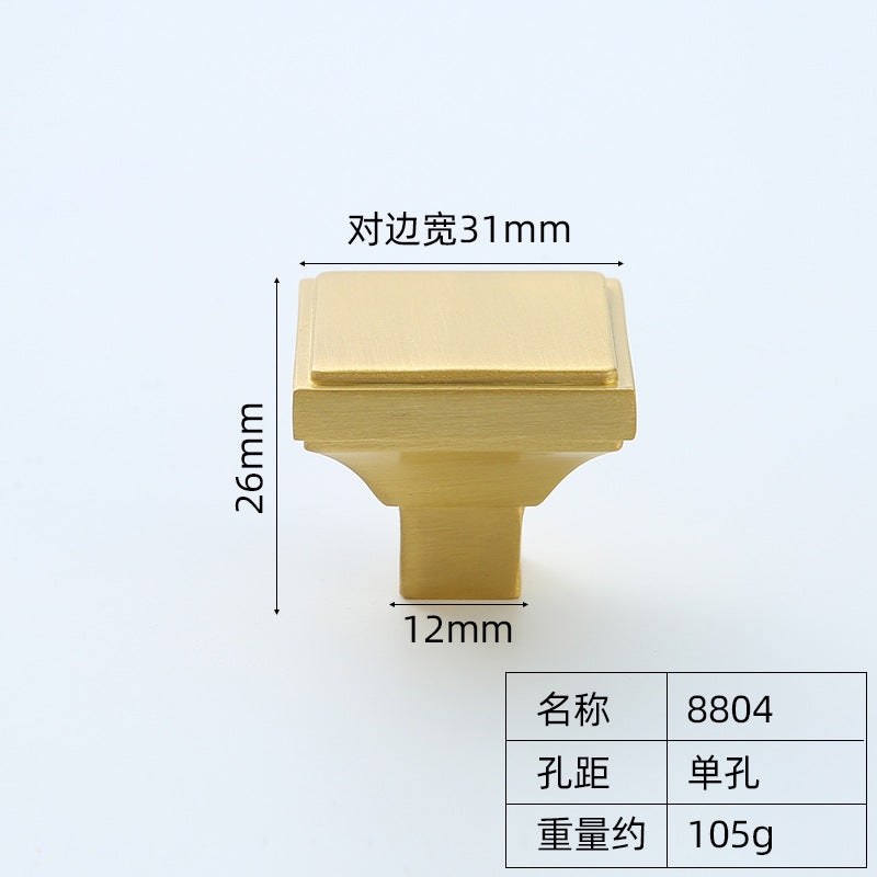 Simple hardware furniture handle