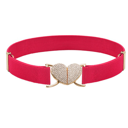 Crystal rhinestone belt woman