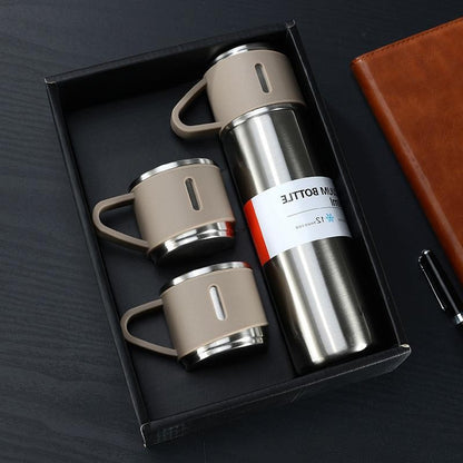 Gift Mug Gift Box Set One Mug with Three Lids