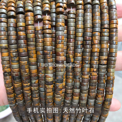 3 * 6Mm natural stone right angle disc loose beads