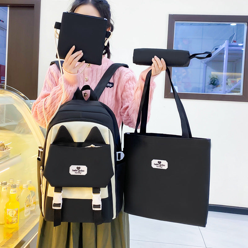 cute school bag student backpack