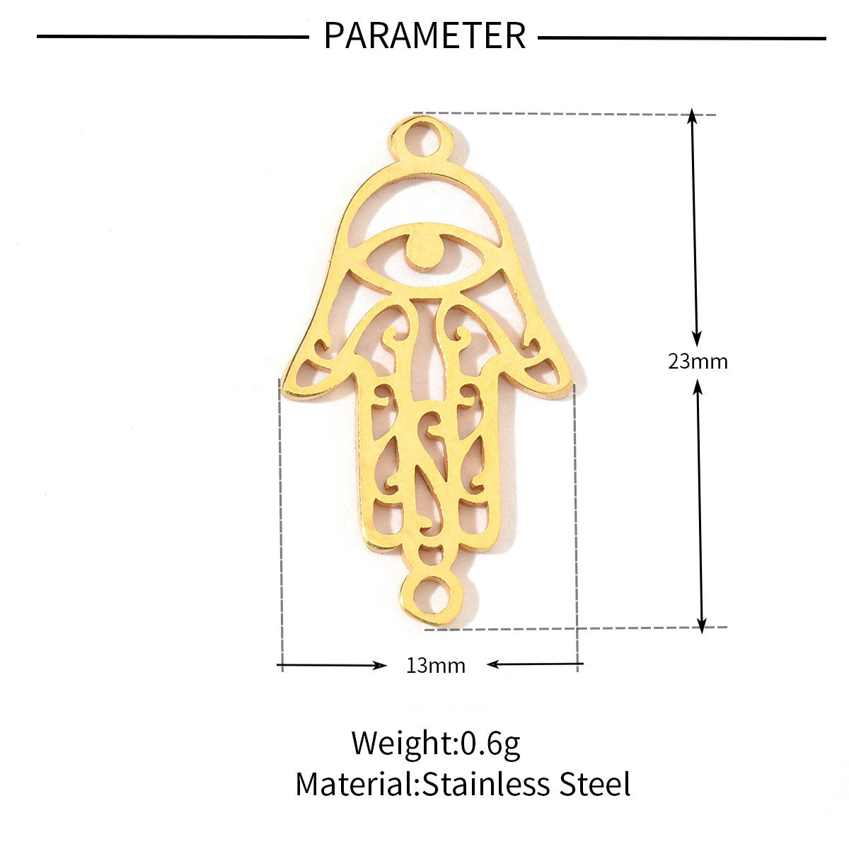 20 pcs/pack smiley face love pineapple titanium steel pendant