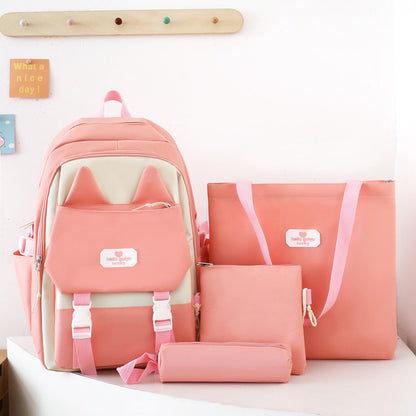 cute school bag student backpack