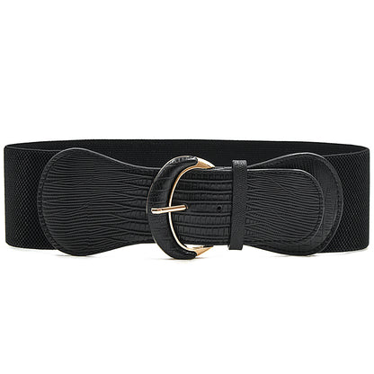 Elastic elastic wide waist seal personality