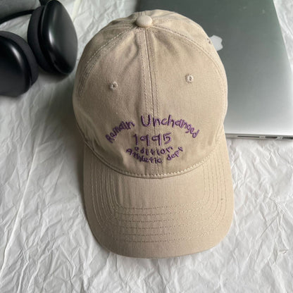 Embroidered Baseball Cap Adjustable