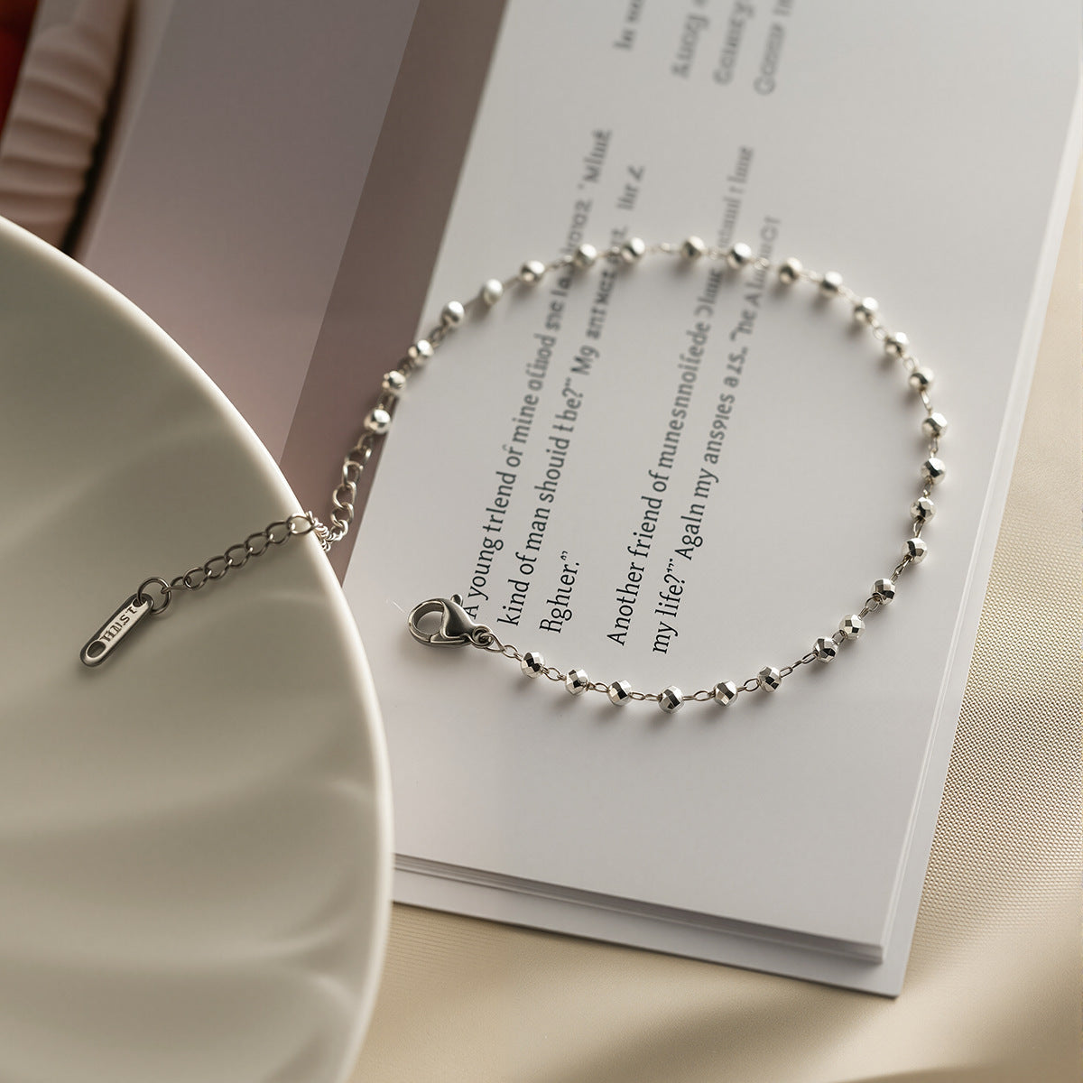 Natural Stone 18K Gold Bracelet