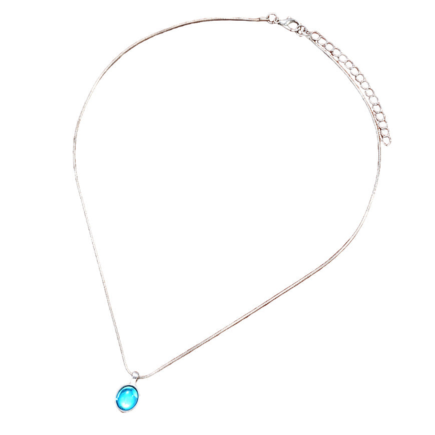 Aquamarine Pendant Necklace