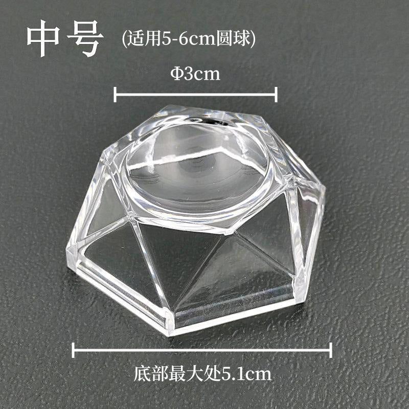 bracelet solid wood display plate hand circumference tray square