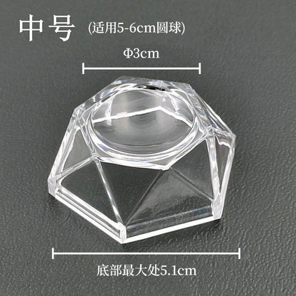 bracelet solid wood display plate hand circumference tray square