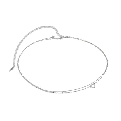 8-figure versatile heart-shaped temperament body chain