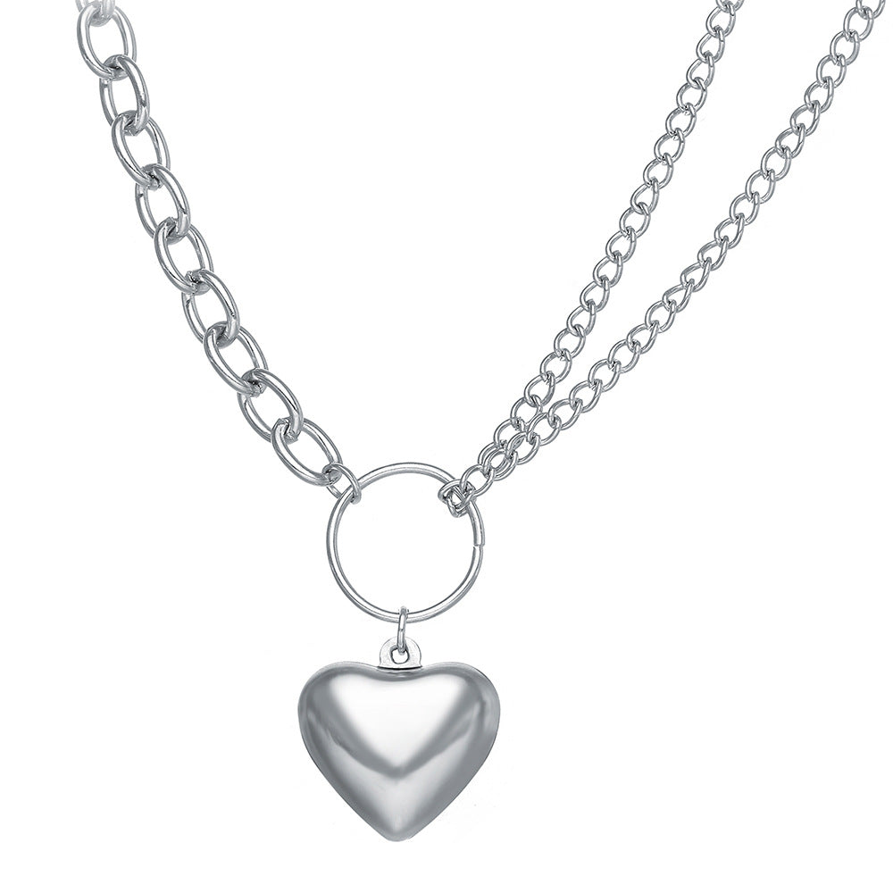 Personalized Street OT Buckle Clavicle Chain Necklace