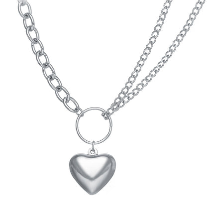 Personalized Street OT Buckle Clavicle Chain Necklace