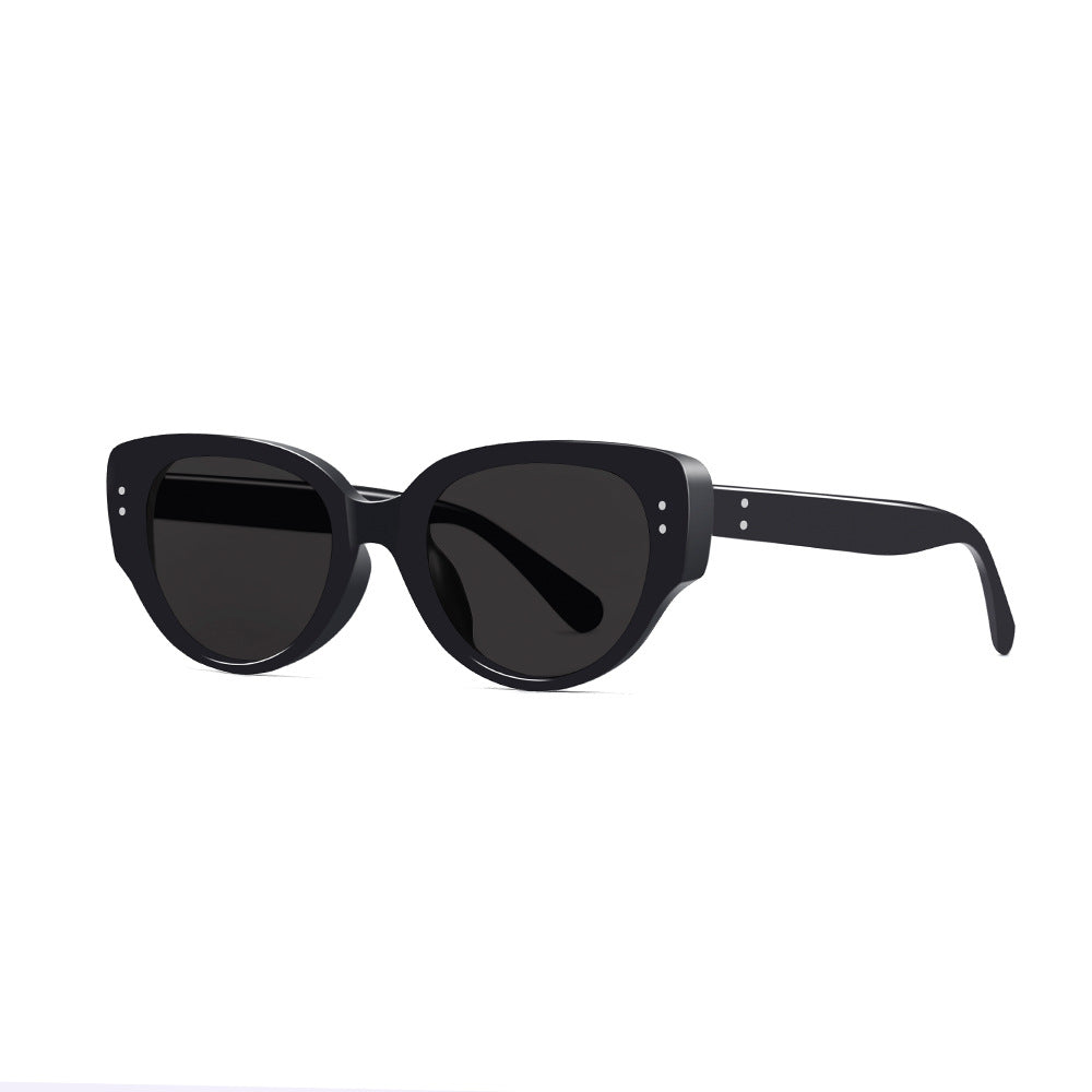 Gafas de sol con protección UV polarizadas estilo ojo de gato de estilo retro chic 