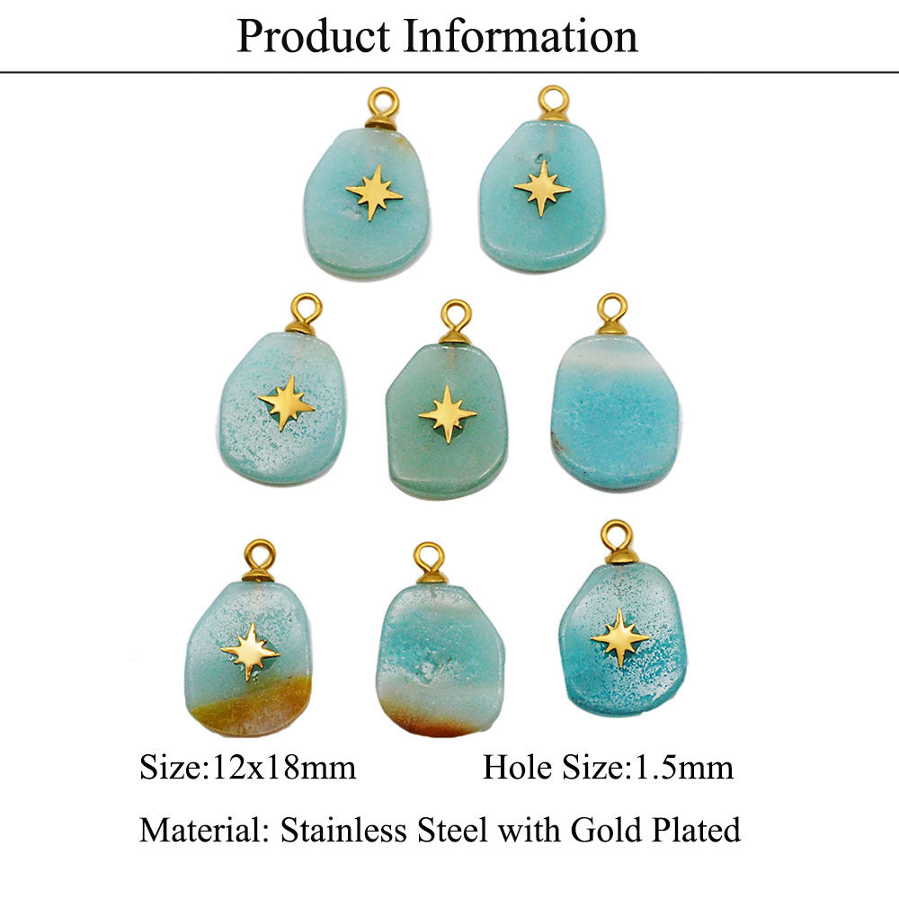 3 pcs/titanium-clad steel Tree of Life pendant Virgin Mary Cross