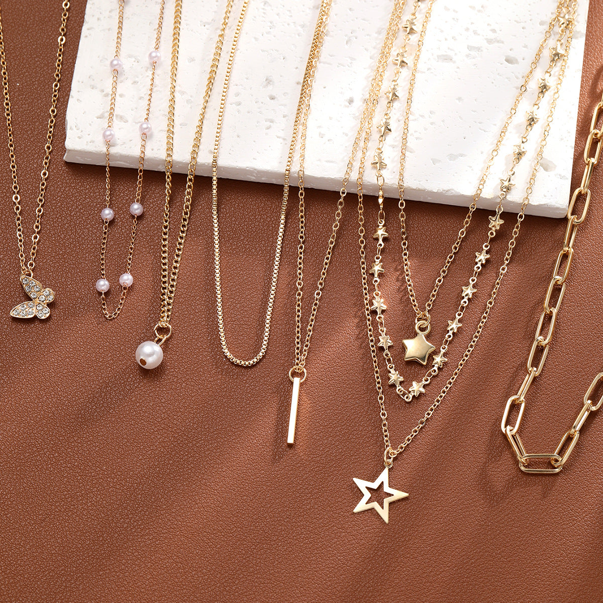 Star Butterfly Necklace Set