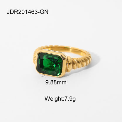 Twisted Spiral Ring Jewelry