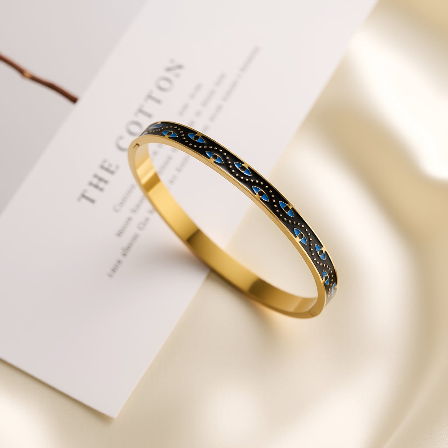 Titanium Steel Devil's Eye Bracelet