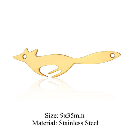 5 pcs/titanium steel pendant Seagull Mouse Koala Panda