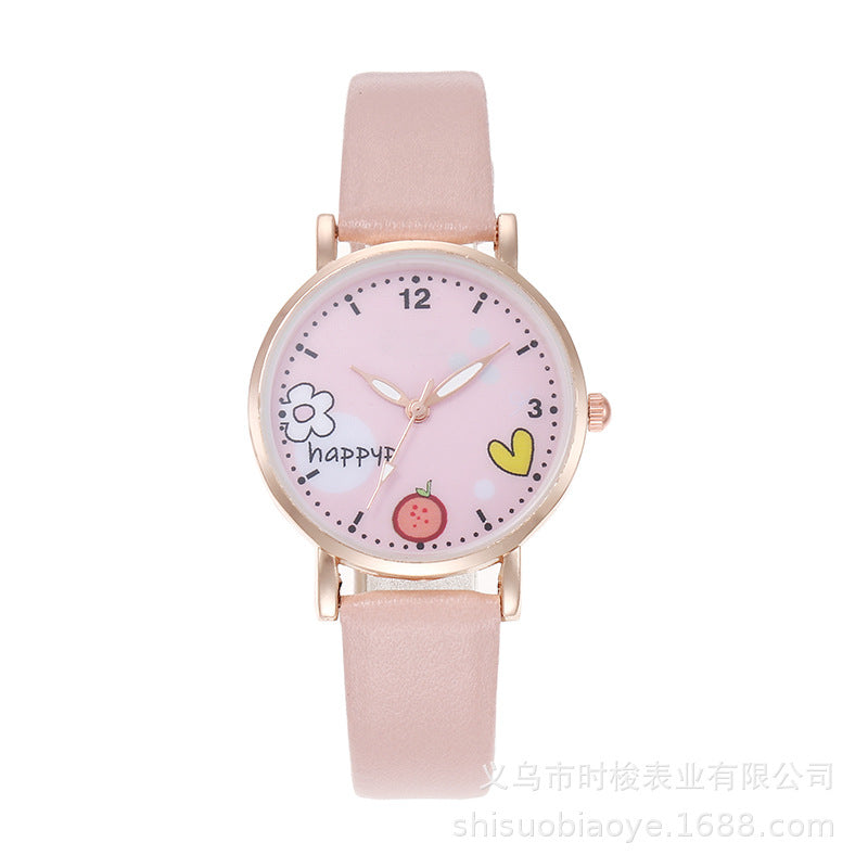 Strawberry Cartoon Women's Quartz Watch