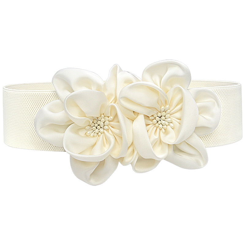 Elastic bow wide waist seal