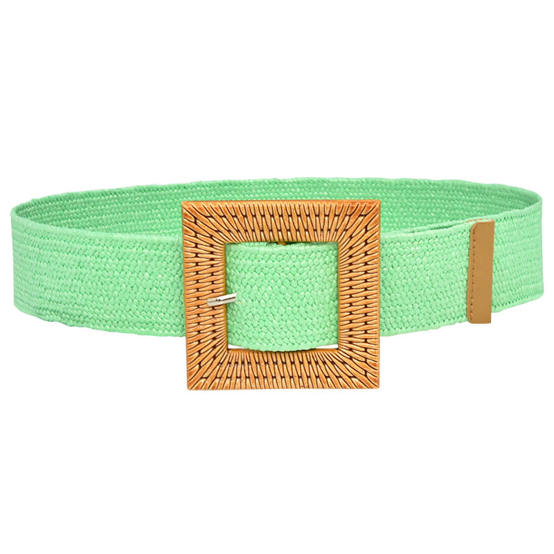 Braided elastic elastic belt