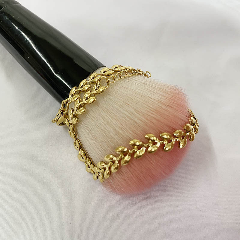 Women's French Light-Luxury Wheat Chain Titanium Steel Bracelet