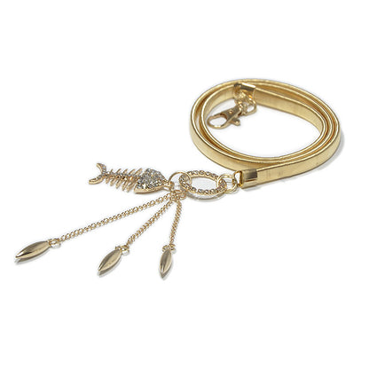 fashion Metal spring waist chain